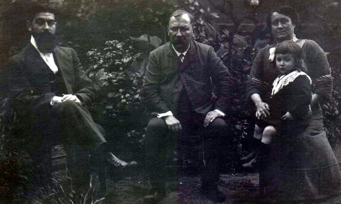 Photo d'Octave Denamps en famille