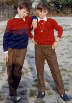Michel et Philippe Denamps à Grenoble 1965