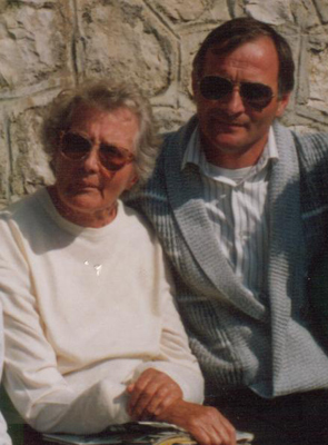 Simone Georgette PENY avec son fils Philippe en 1973